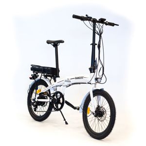 Bicicleta eléctrica Randers 20p SHIMANO 250 W 25 Km/h Blanco