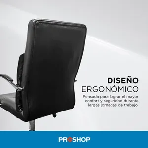 Silla De Oficina Escritorio Ejecutiva Lumbar Blanca Niviko Color