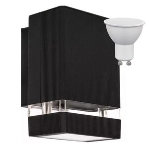 Aplique Unidireccional Aluminio Luz Led 10w Ideal Exterior