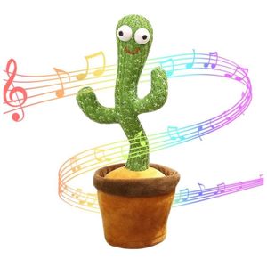 Juguete Cactus Bailarín con Música Canta Baila y Repite Voz