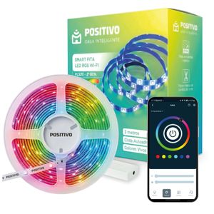 Tira Led Inteligente RGB WIFI Positivo 