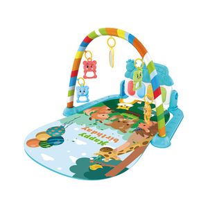Alfombra Love Gimnasio Piano 4040 Celeste