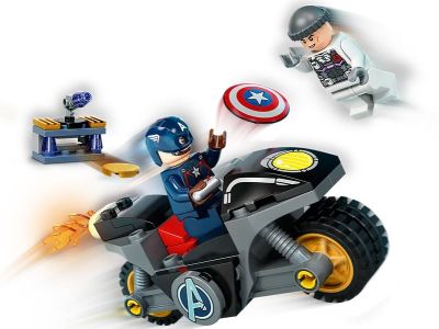Lego Marvel Capitan America Contra Hydra 49 Piezas 76189