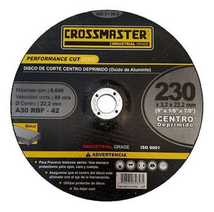 Discos De Corte Crossmaster 9982106.4 Centro Deprimido Metal
