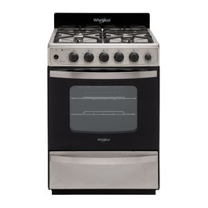 Cocina Whirlpool Multigas WFX57DI 56cm Inox