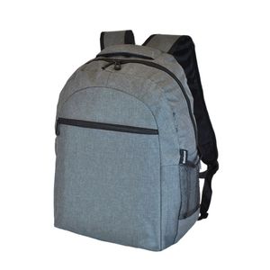 Mochila Porta Notebook Escolar Bolsillos Laterales Frontales