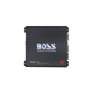 Amplificador Boss Audio Systems R2504 Color Negro 1000 W Max 4 Canales Clase A/B