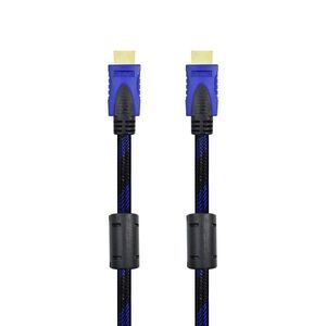 Cable HDMI de 3m V1.4 con filtros 1080P malla de tela NISUTA - NSCAHD3M