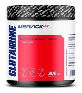 Glutamina X 300g para Recuperación Y Masa Muscular - Mervick
