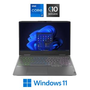 Notebook Lenovo 15.6” Intel Core i7 10 Núcleos 16GB 1TB SSD LOQ 82XV00TNAR