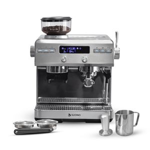 Cafetera Expreso Atelier Suono con Molinillo 1600W 20 Bares