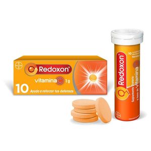Redoxon 1 Gr Comprimidos Efervescente Vitamina C x 10 Comp. $1.679