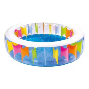 Sun Club Pileta Redonda Rainbow 190cm X50cm 10628