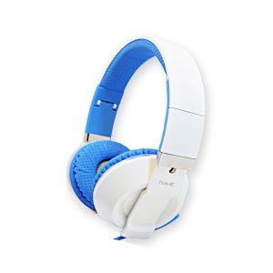 Auriculares Havit H2171 D WIRED HEADPHONE Blanco y Azul
