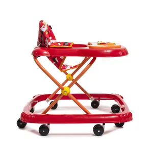 Andador Musical Para Bebes Con Alturas Love 727 Rojo