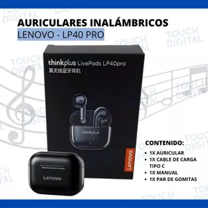 Auriculares Inalámbricos Lenovo ThinkPlus LivePods LP40 Pro