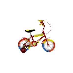 Bicicleta MAX-YOU Rodado 12 para Niños Con Rueditas Roja