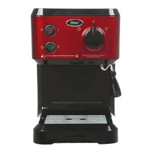 Cafetera Oster Expresso Y Capuccino Bvstecmp65R Rojo