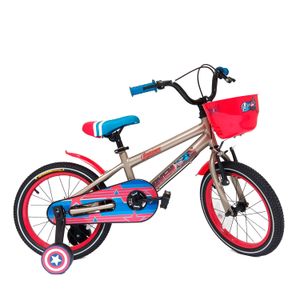 Bicicleta Infantil Rodado 16 Disney Capitan America
