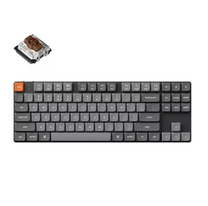 Teclado Low Profile Keychron K1 Max 80% Tkl Ingles Sw/brown