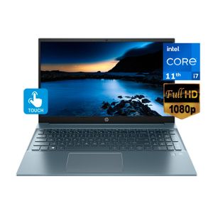 HP 15 FHD TOUCH / Notebook 2TB SSD + 64gb Core i7 11va Win