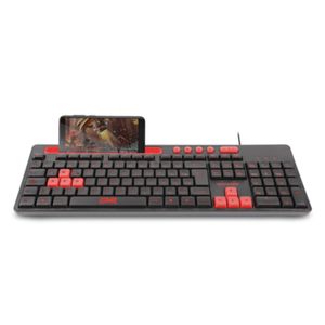  Teclado Multilaser Gamer Gk120 Con Soporte Celular