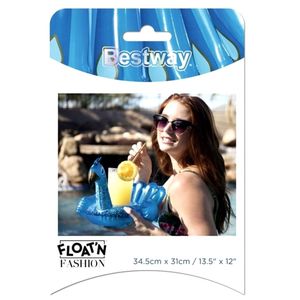 Posavasos Para Pileta Floatn Fashion Pavo Real Bestway 34104