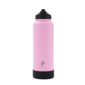 Botella Termica Hydra Go Acero Inoxidable 1000Ml - Rosa/Negro