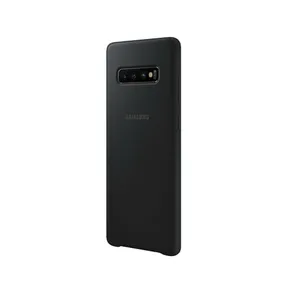 Funda Silicona Original Samsung S10 Plus Negra