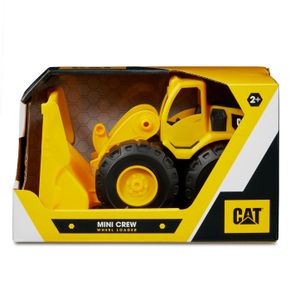 CAT Vehiculo de Construccion 18cm Free Wheeling Mini Crew Pala