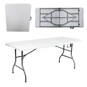 Mesa Garden Life Picnic Plegable 1.80 Mts Blanca
