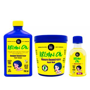 Lola Argan Oil Kit Reconstructor Shampoo + Mascara + Serum