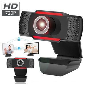 Camara Web Usb Webcam Pc Hd 720p con Micrófono Doble Mac Plug Play
