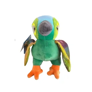 Peluche La Granja De Zenon 25cm Con Sonido 8036 Loro Pepe