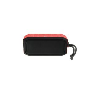 Parlante Portatil X-Tech Malloy Bluetooth Negro y Rojo