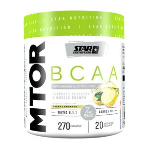 Star Nutrition Mtor Bcaa 270g Aminoácidos Green Lemonade
