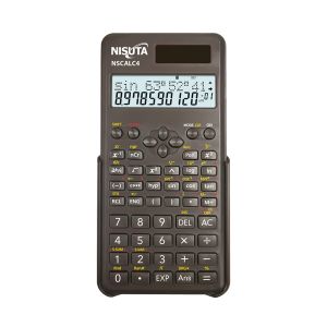 Calculadora científica solar de 10+2 dígitos y 240 funciones NISUTA - NSCALC4
