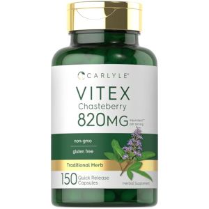 Carlyle Vitex - Suplemento de Chasteberry , 820 mg