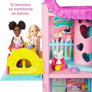 Barbie Casa De Juegos 2 Pisos Mu eca Chelsea Hck77 Mattel