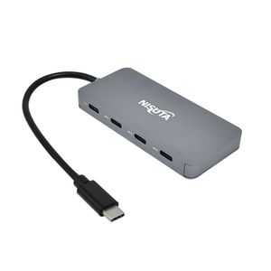 Hub USB C 3.1 de 4 puertos incluyendo PD Port de 100W NISUTA - NSUH04CC