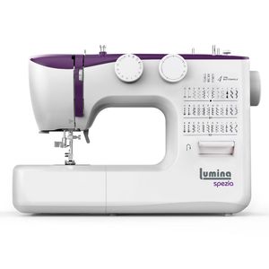 Máquina De Coser Recta Lumina Spezia Uva 36 Diseños De Puntada