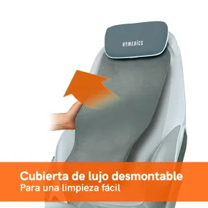 Pistola Masaje Homedics + Asiento Masajeador Espalda Cuello