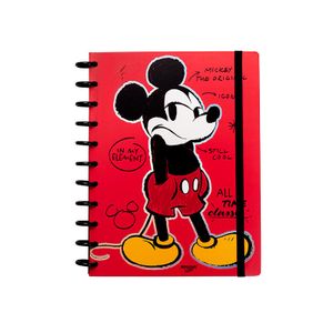 Cuaderno con sistema de discos A4 Mickey - Mooving Loop