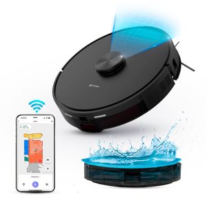 Aspiradora Robot Suono Láser Plus 3 en 1 – Barre Aspira y Trapea Mapeo Láser Inteligente Control por App