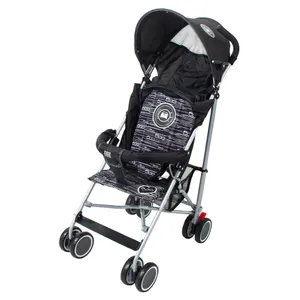 Coche Paraguitas Bebe Reforzado Fiat Negro