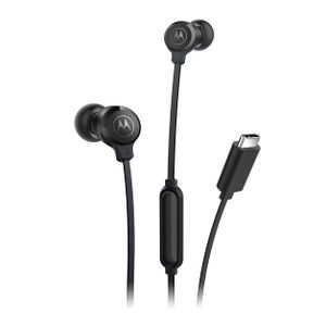 Auriculares Motorola In Ear Con Cable Tipo C - Negro