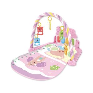 Alfombra Love Gimnasio Piano 4040 Rosa