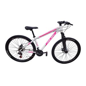 Bicicleta mountain bike Fire Bird Mtb Dama R26 - 21v Ltwoo Freno A Disco Blanco/rosa