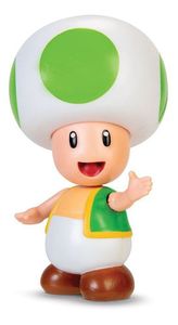 Figura Nintendo Super Mario Bros 10 Cm toad verde