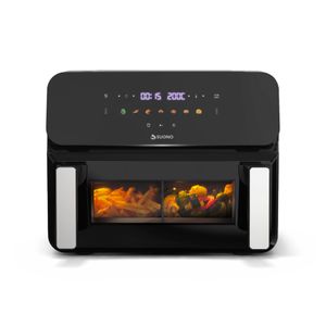 AirFryer Digital Doble Suono Freidora de Aire 10L Ajustable